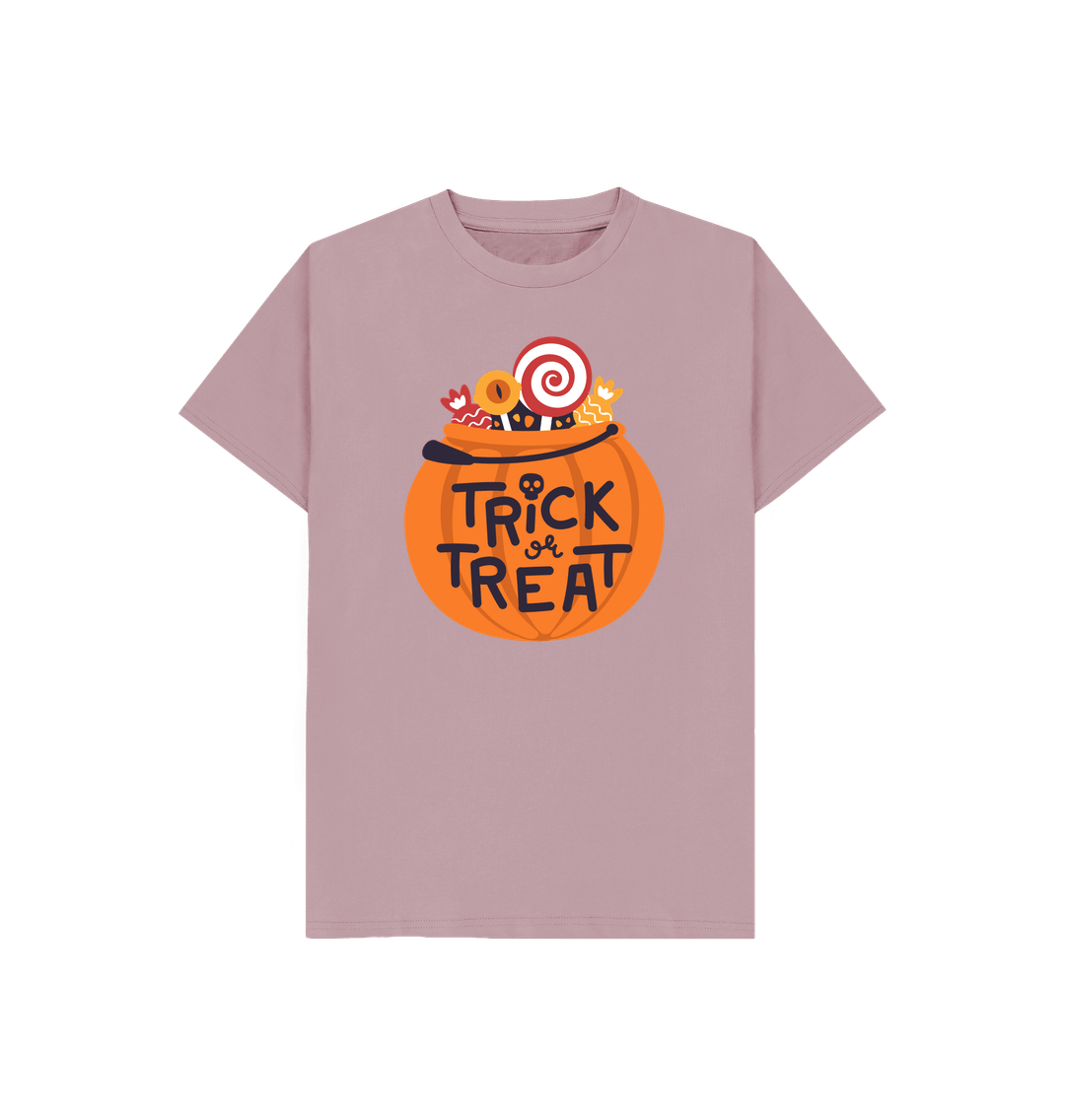 Mauve Trick Or Treat Tee