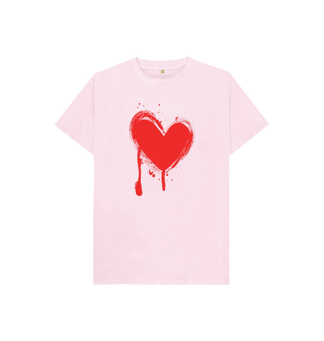 Pink Graffiti Heart Tee