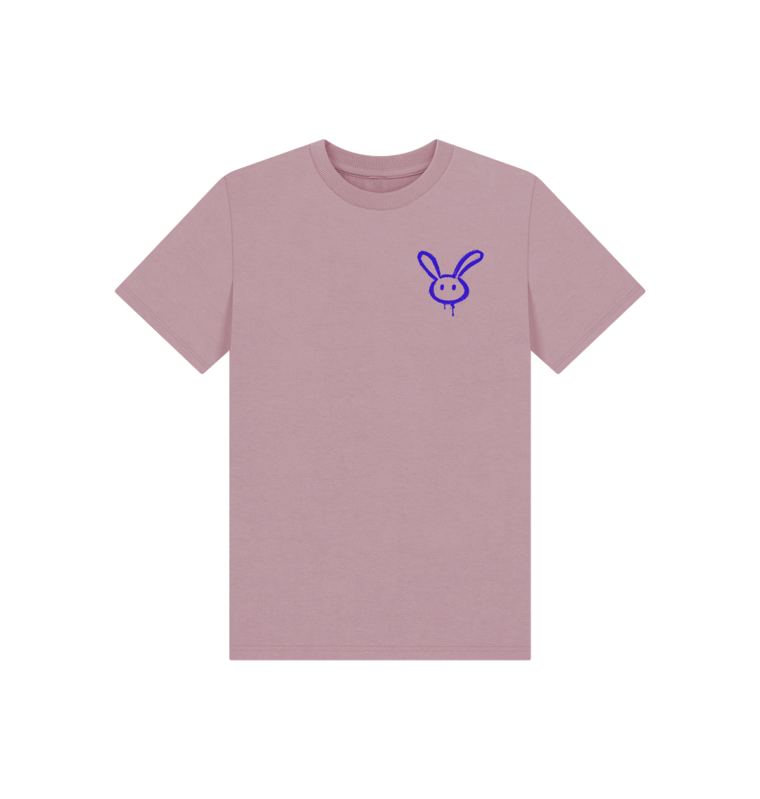 Mauve Graffiti Bunny Tee