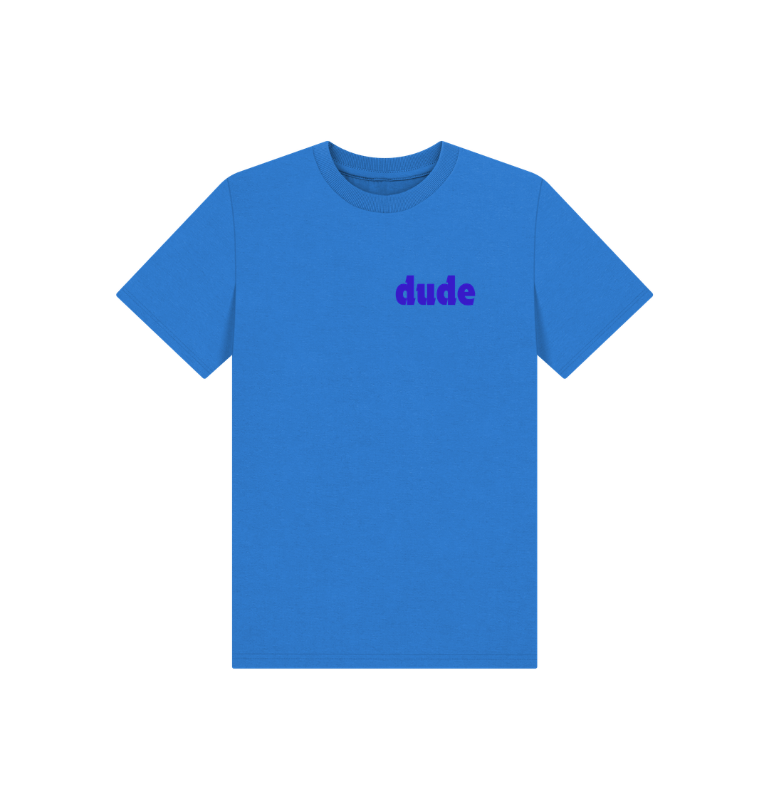 Bright Blue Basic Dude T-Shirt