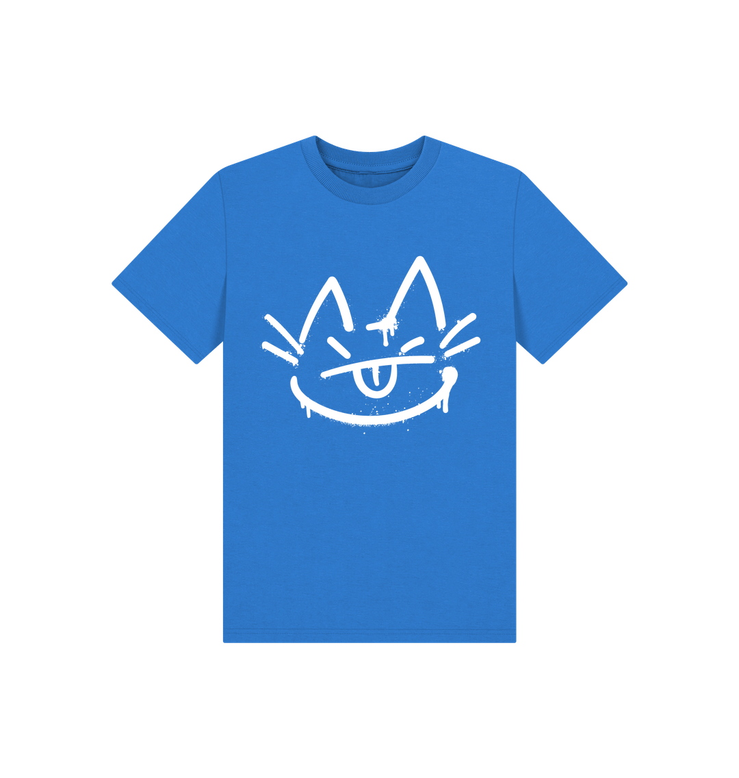 Bright Blue JNRS Cat