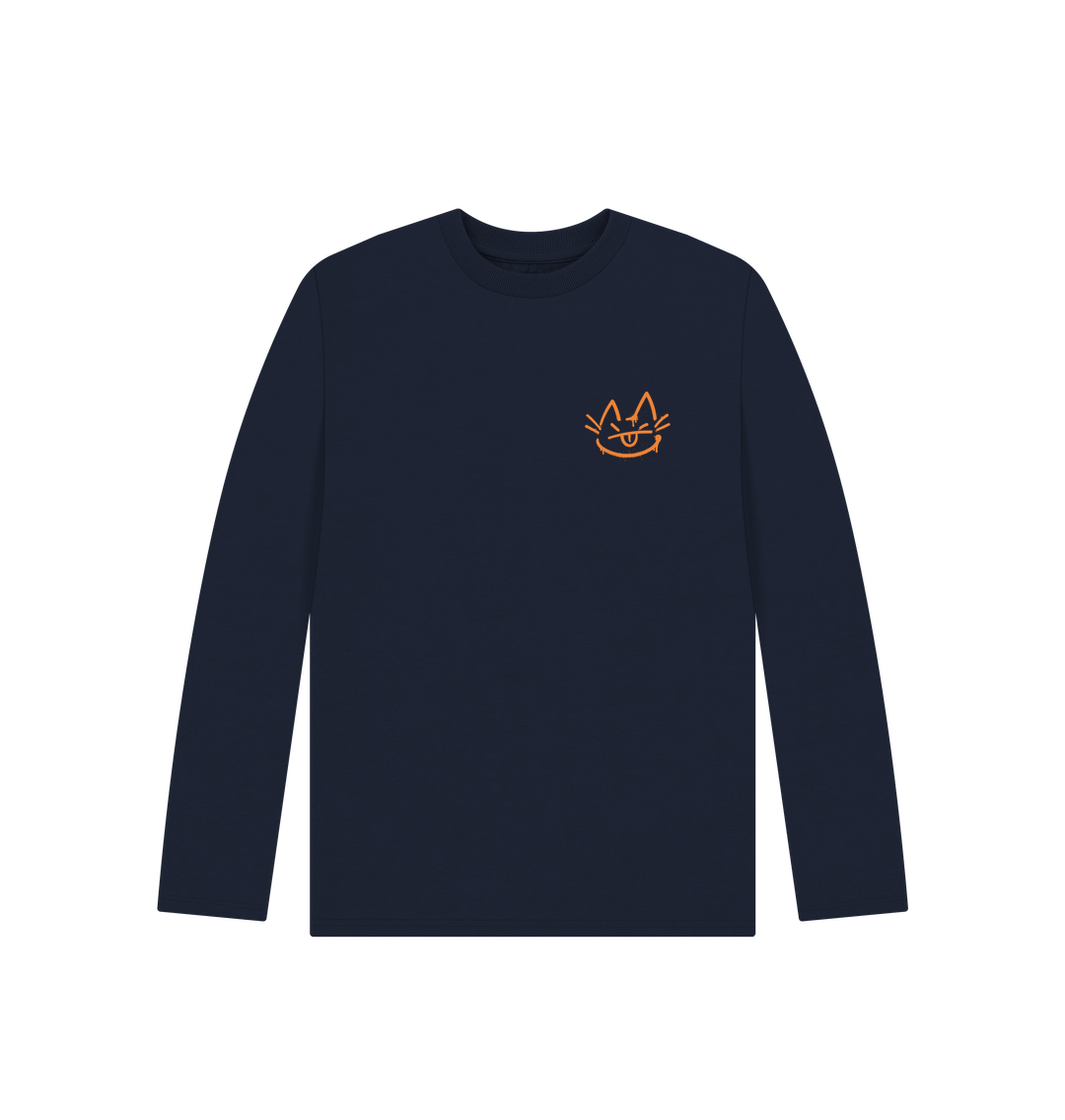 Navy Blue JNRS Long Sleeved T-Shirt