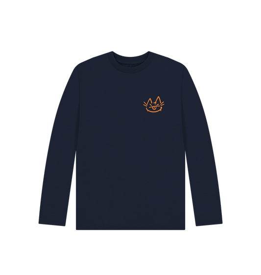 Navy Blue JNRS Long Sleeved T-Shirt